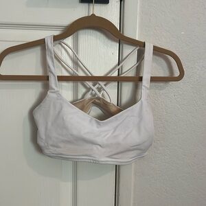 Lulu lemon white spots bra